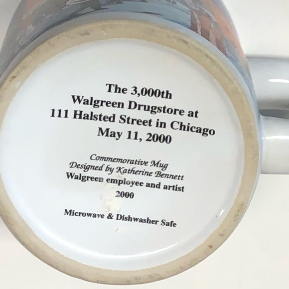 Walgreens Commemorative Coffee Mug Celebrating 3000th Store In Chicago - Picture 3 of 4